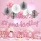 Pink Go Shawty It's Your Birthday Banner ,Hip Hop Theme Birthday Party Decoration - Pre-Strung - No DIY- Glitter Happy Birthday Sign Garland for 30th Man Women Photo Props Party Supply